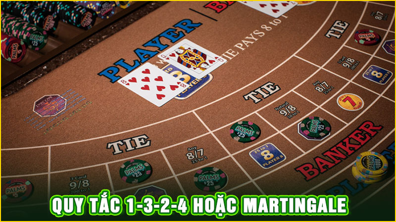 quy tắc 1-3-2-4 hoặc martingale